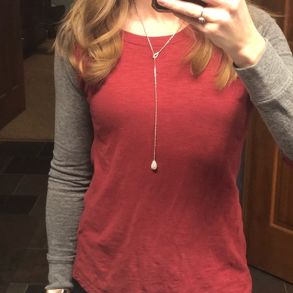 Touchstone Crystal Pear Pave Necklace - Picture 2 of 2